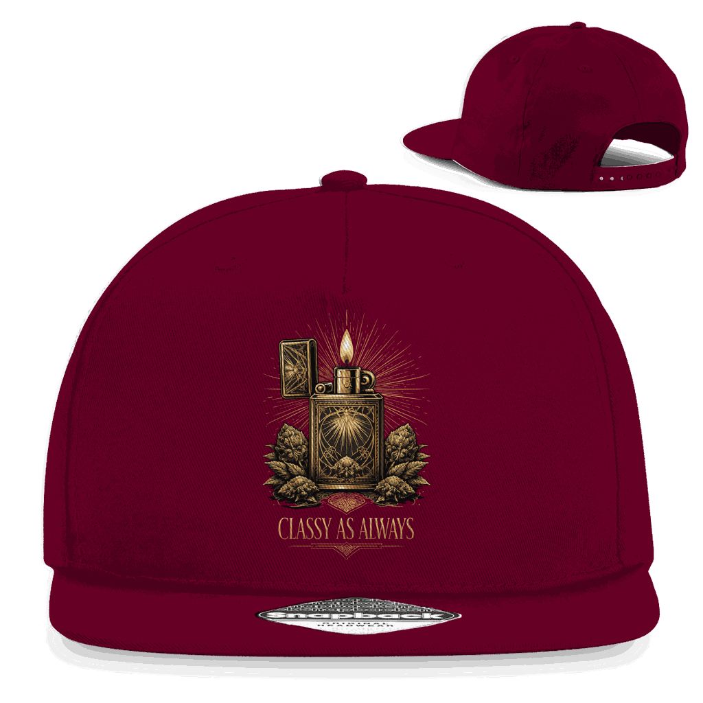 Snapback Rapper Cap - Classy as Always | Division420®