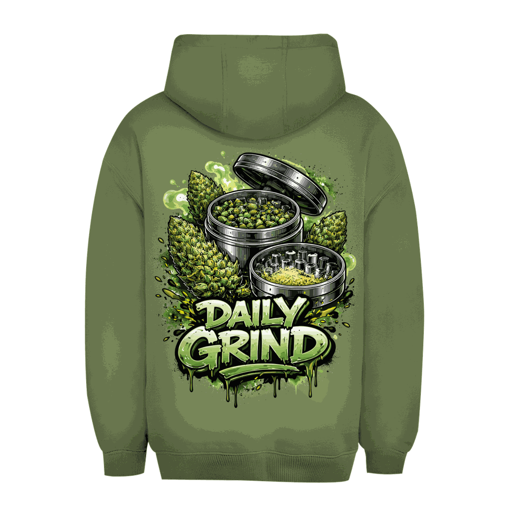 Unisex Oversize Hoodie - Daily Grind | Division420®