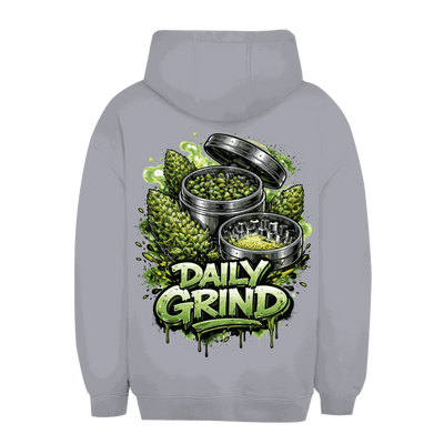 Unisex Oversize Hoodie Daily Grind von Division420 mit lockerem Schnitt und Kapuze