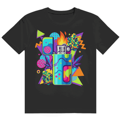 Heavy Cotton T-Shirt - Flame On Art Print | Division420®