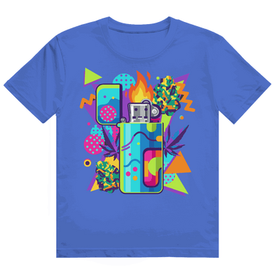 Heavy Cotton T-Shirt - Flame On Art Print | Division420®