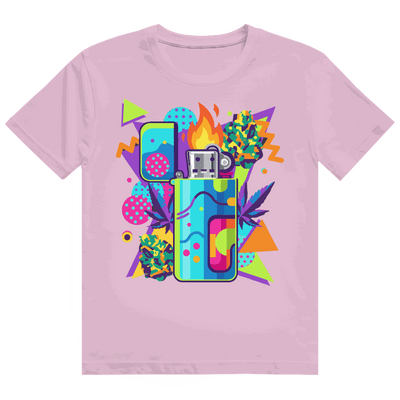 Heavy Cotton T-Shirt - Flame On Art Print | Division420®