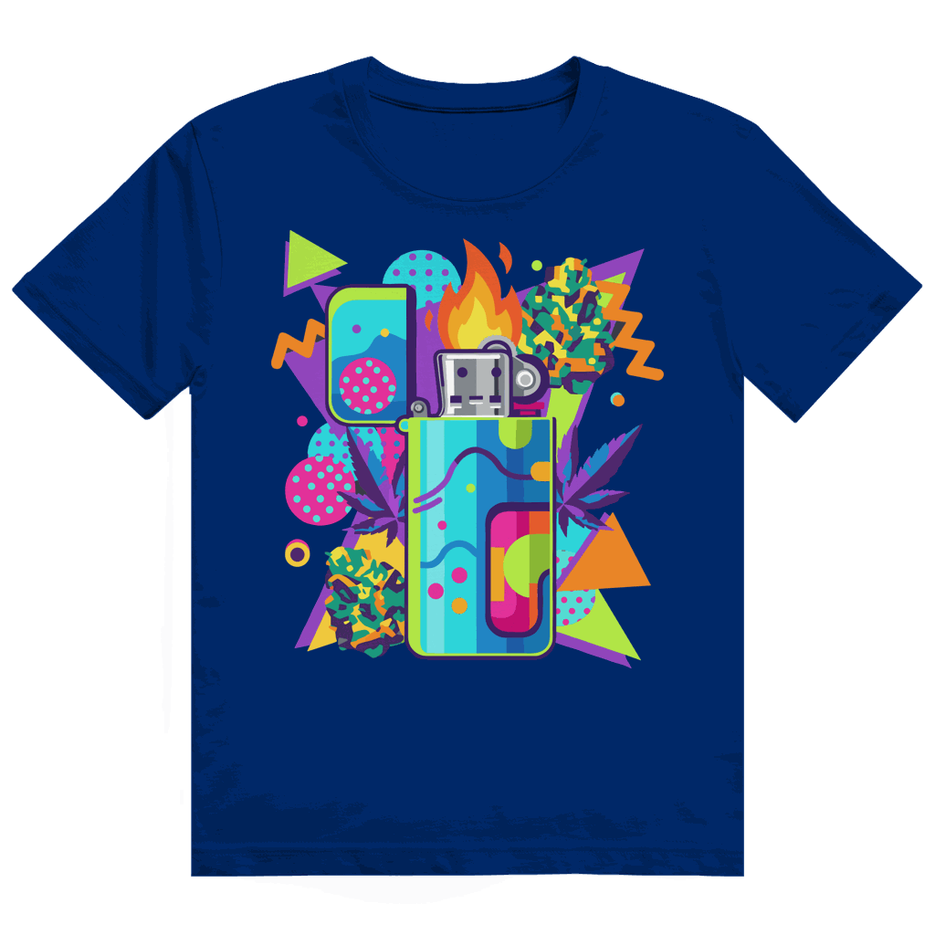Heavy Cotton T-Shirt - Flame On Art Print | Division420®