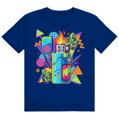 Heavy Cotton T-Shirt - Flame On Art Print | Division420®