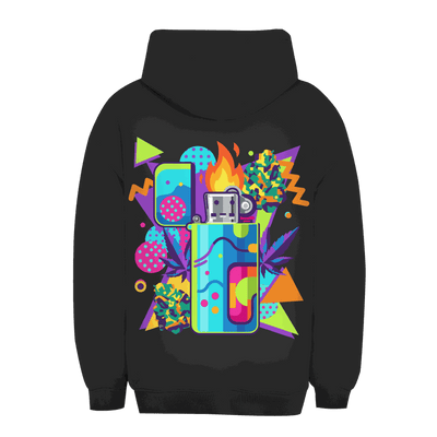Unisex Oversize Hoodie - Flame On Art Print | Division420®