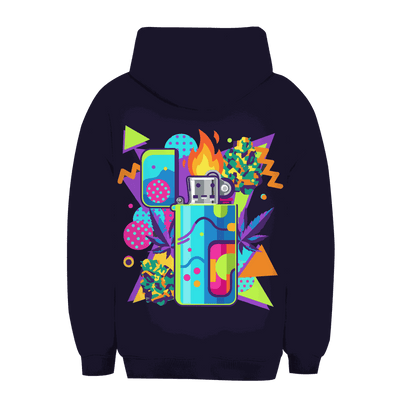 Unisex Oversize Hoodie - Flame On Art Print | Division420®