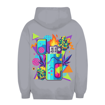 Unisex Oversize Hoodie - Flame On Art Print | Division420®