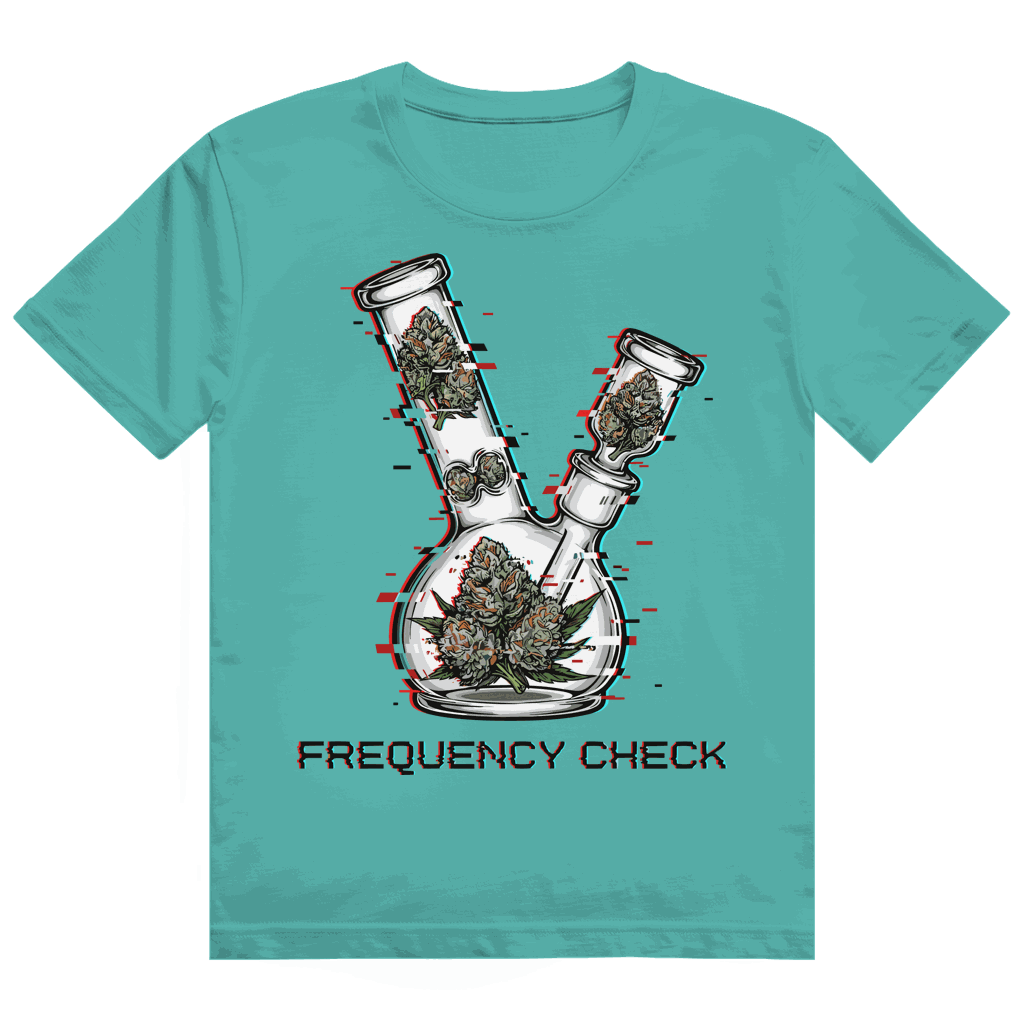 Heavy Cotton T-Shirt - Frequency Check | Division420®