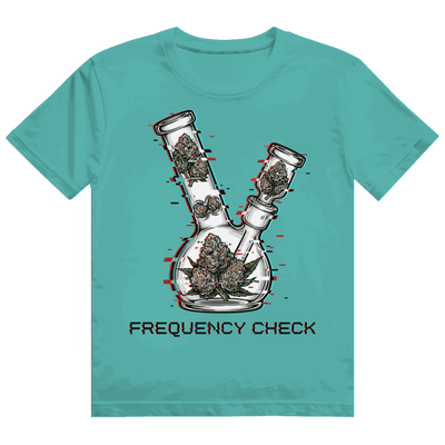 Heavy Cotton T-Shirt - Frequency Check | Division420®