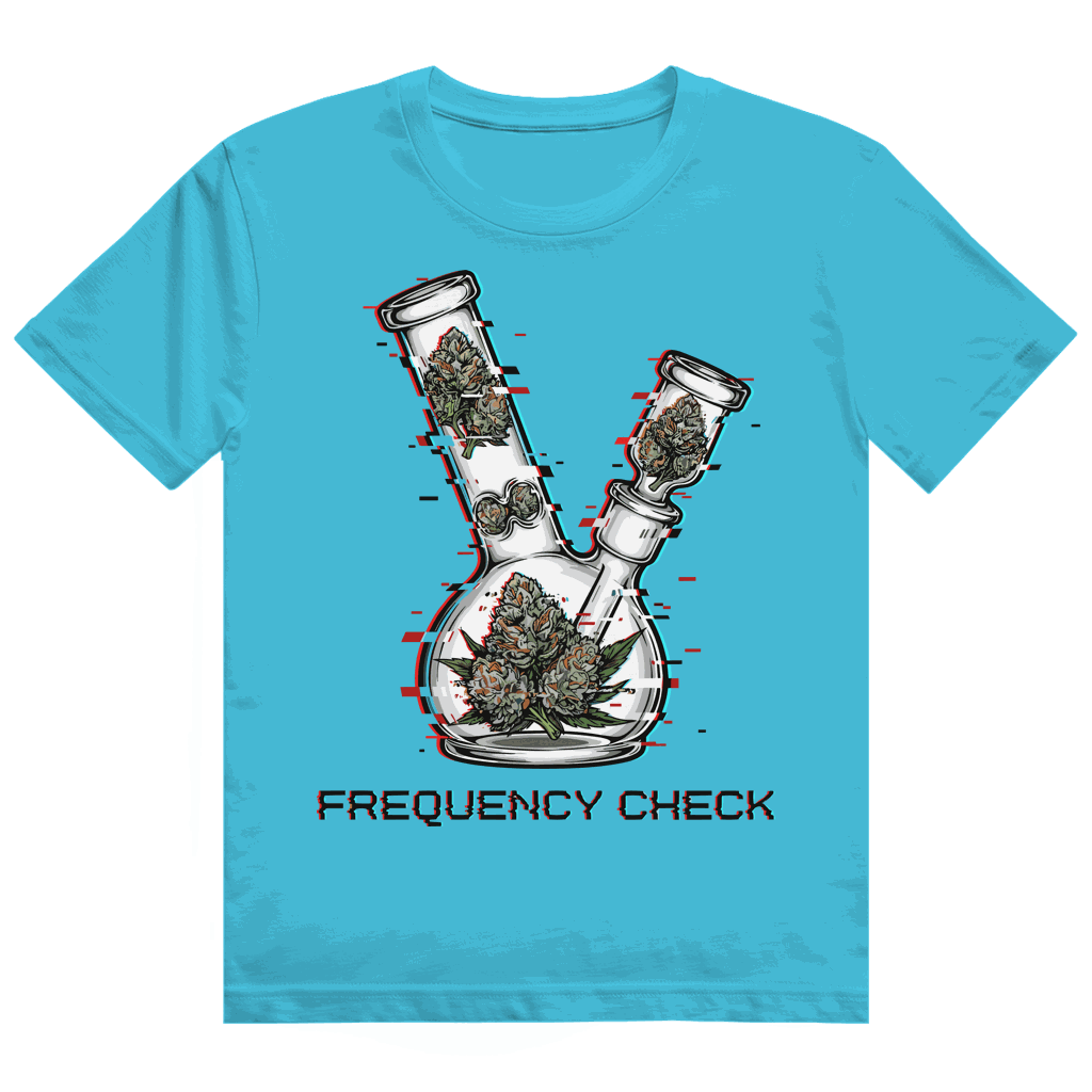 Heavy Cotton T-Shirt - Frequency Check | Division420®