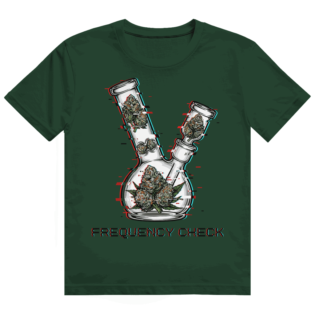 Heavy Cotton T-Shirt - Frequency Check | Division420®