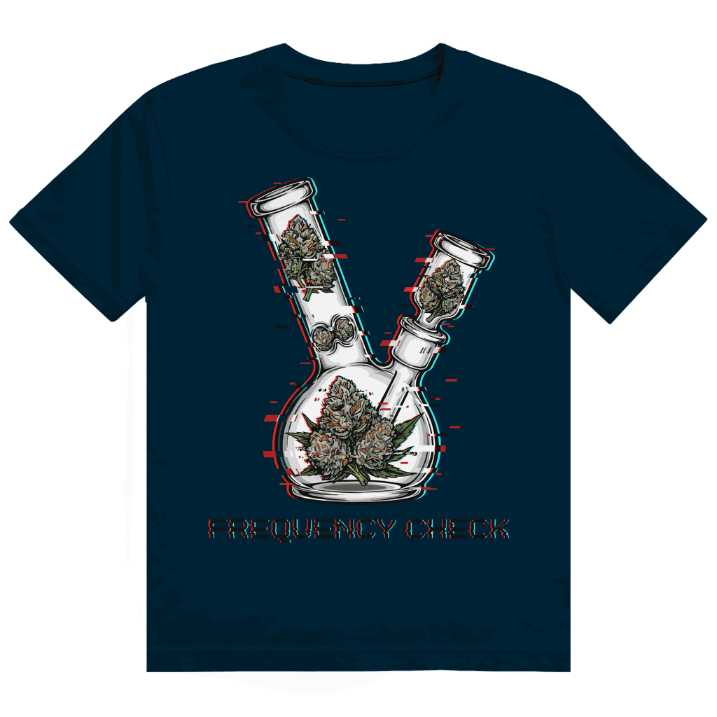 Heavy Cotton T-Shirt - Frequency Check | Division420®
