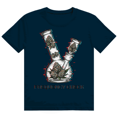 Heavy Cotton T-Shirt - Frequency Check | Division420®