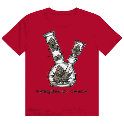 Heavy Cotton T-Shirt - Frequency Check | Division420®