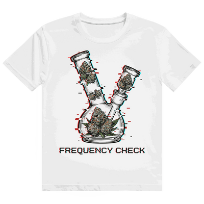 Größentabelle für Division420 Heavy Cotton T-Shirt Frequency Check