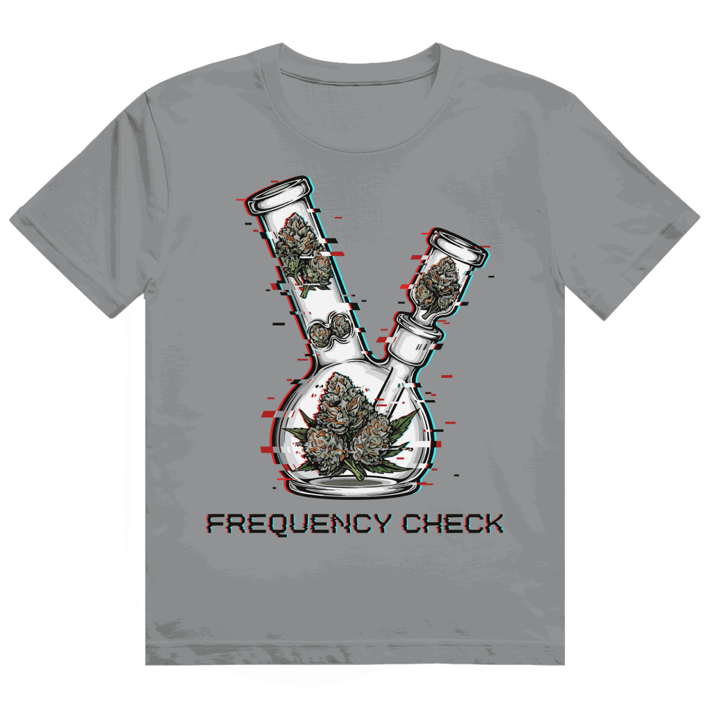 Heavy Cotton T-Shirt - Frequency Check | Division420®