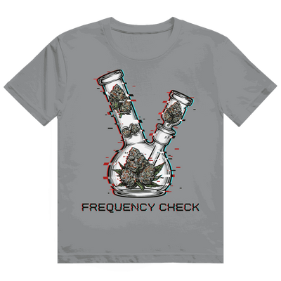 Heavy Cotton T-Shirt - Frequency Check | Division420®