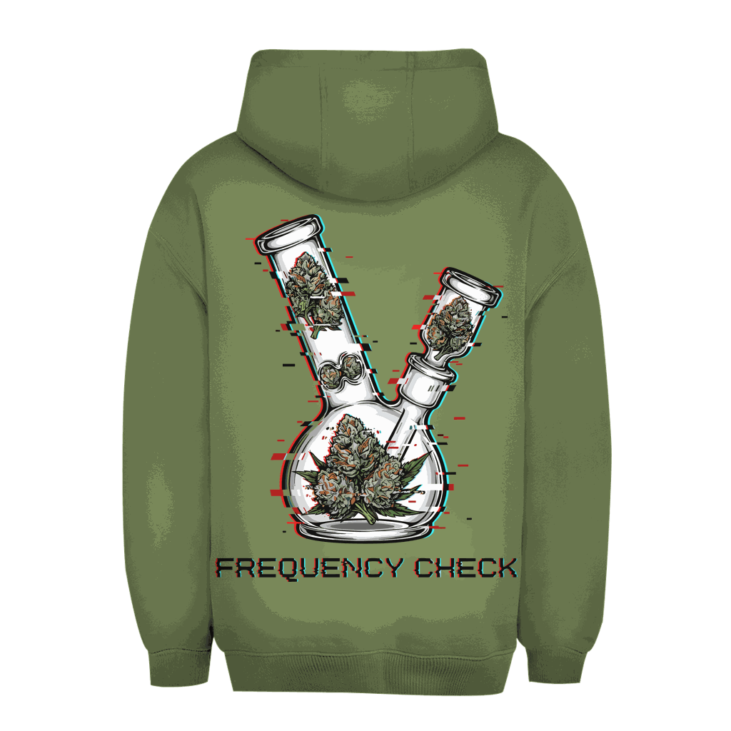 Unisex Oversize Hoodie - Frequency Check | Division420®