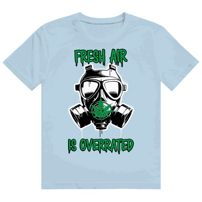Heavy Cotton T-Shirt - Fresh Air is Overrated | Division420®