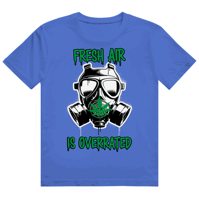 Heavy Cotton T-Shirt - Fresh Air is Overrated | Division420®