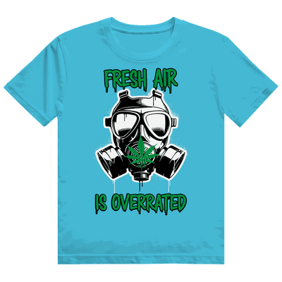 Heavy Cotton T-Shirt - Fresh Air is Overrated | Division420®