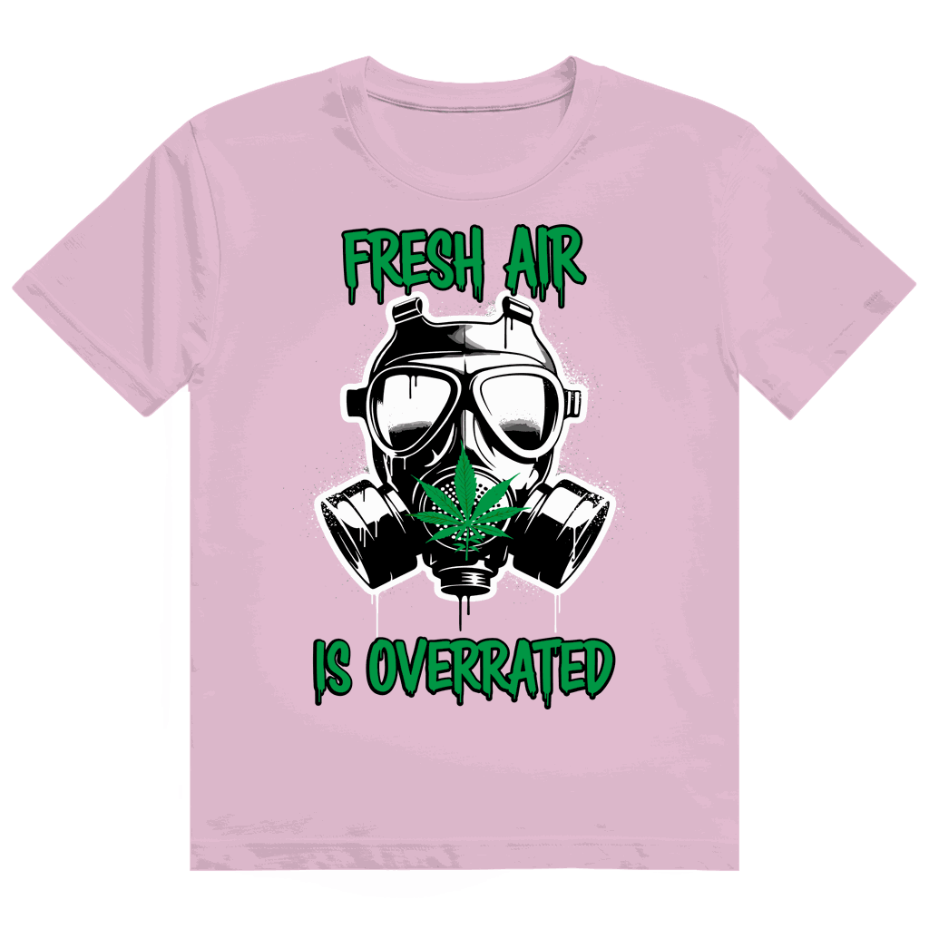 Heavy Cotton T-Shirt - Fresh Air is Overrated | Division420®