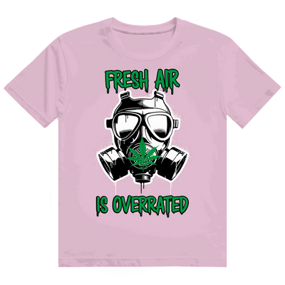 Heavy Cotton T-Shirt - Fresh Air is Overrated | Division420®