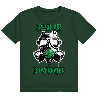 Heavy Cotton T-Shirt - Fresh Air is Overrated | Division420®