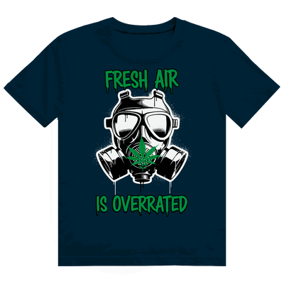 Heavy Cotton T-Shirt - Fresh Air is Overrated | Division420®