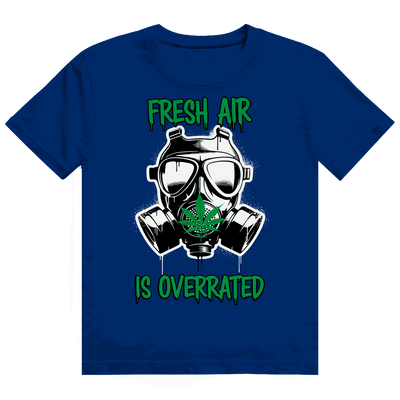 Heavy Cotton T-Shirt - Fresh Air is Overrated | Division420®