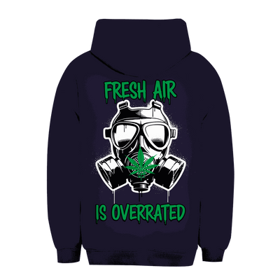 Unisex Oversize Hoodie - Fresh Air is Overrated | Division420®