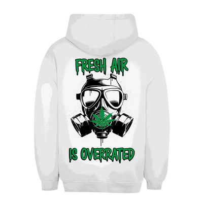 Unisex Oversize Hoodie - Fresh Air is Overrated | Division420®