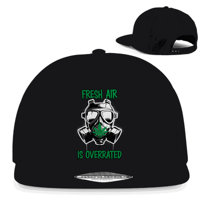 Snapback Rapper Cap - Fresh Air is Overrated | Division420®
