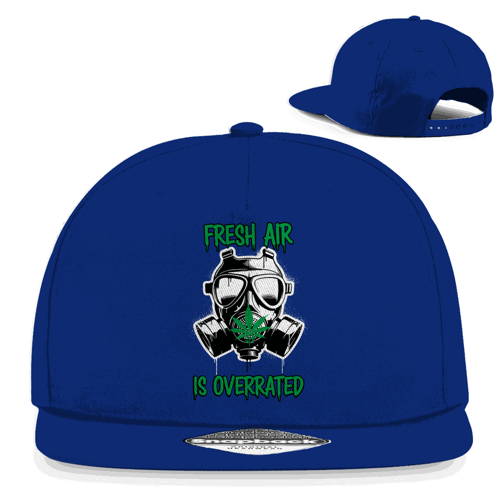 Snapback Rapper Cap - Fresh Air is Overrated | Division420®