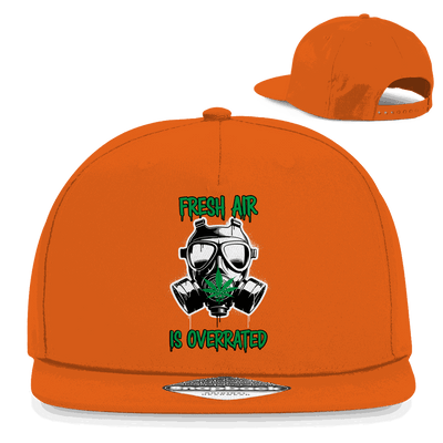 Snapback Rapper Cap - Fresh Air is Overrated | Division420®