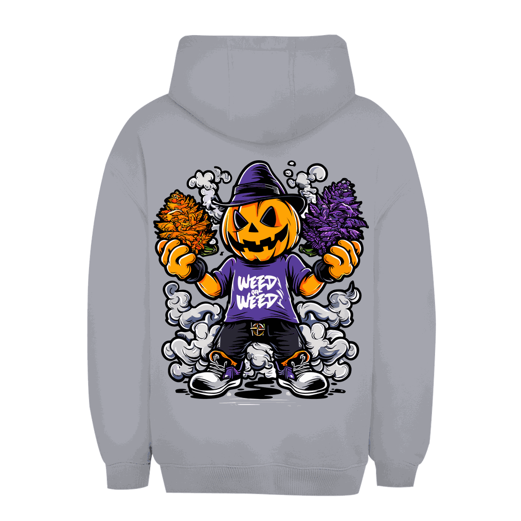 Unisex Oversize Hoodie Halloweed OG von Division420 in urbanem Style und nachhaltiger Baumwollmischung