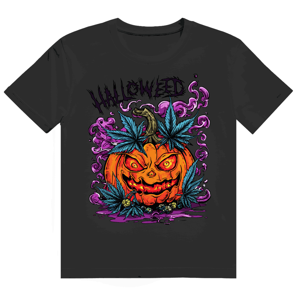 Heavy Cotton T-Shirt - Halloweed Pumpkin | Division420®