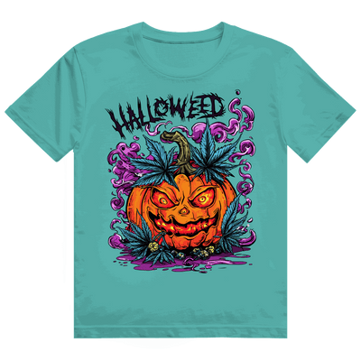 Heavy Cotton T-Shirt - Halloweed Pumpkin | Division420®