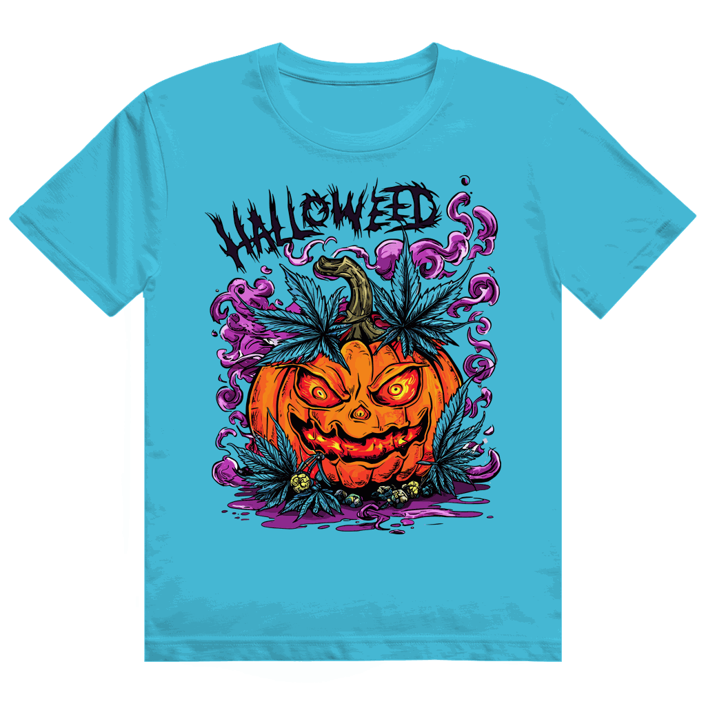 Heavy Cotton T-Shirt - Halloweed Pumpkin | Division420®
