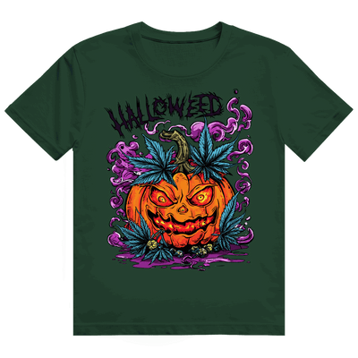 Heavy Cotton T-Shirt - Halloweed Pumpkin | Division420®