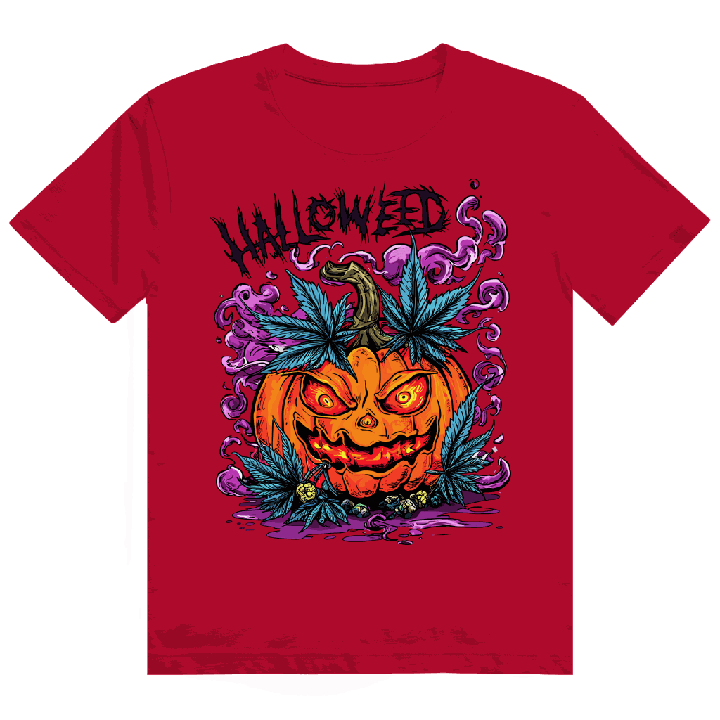 Heavy Cotton T-Shirt - Halloweed Pumpkin | Division420®