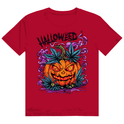 Heavy Cotton T-Shirt - Halloweed Pumpkin | Division420®