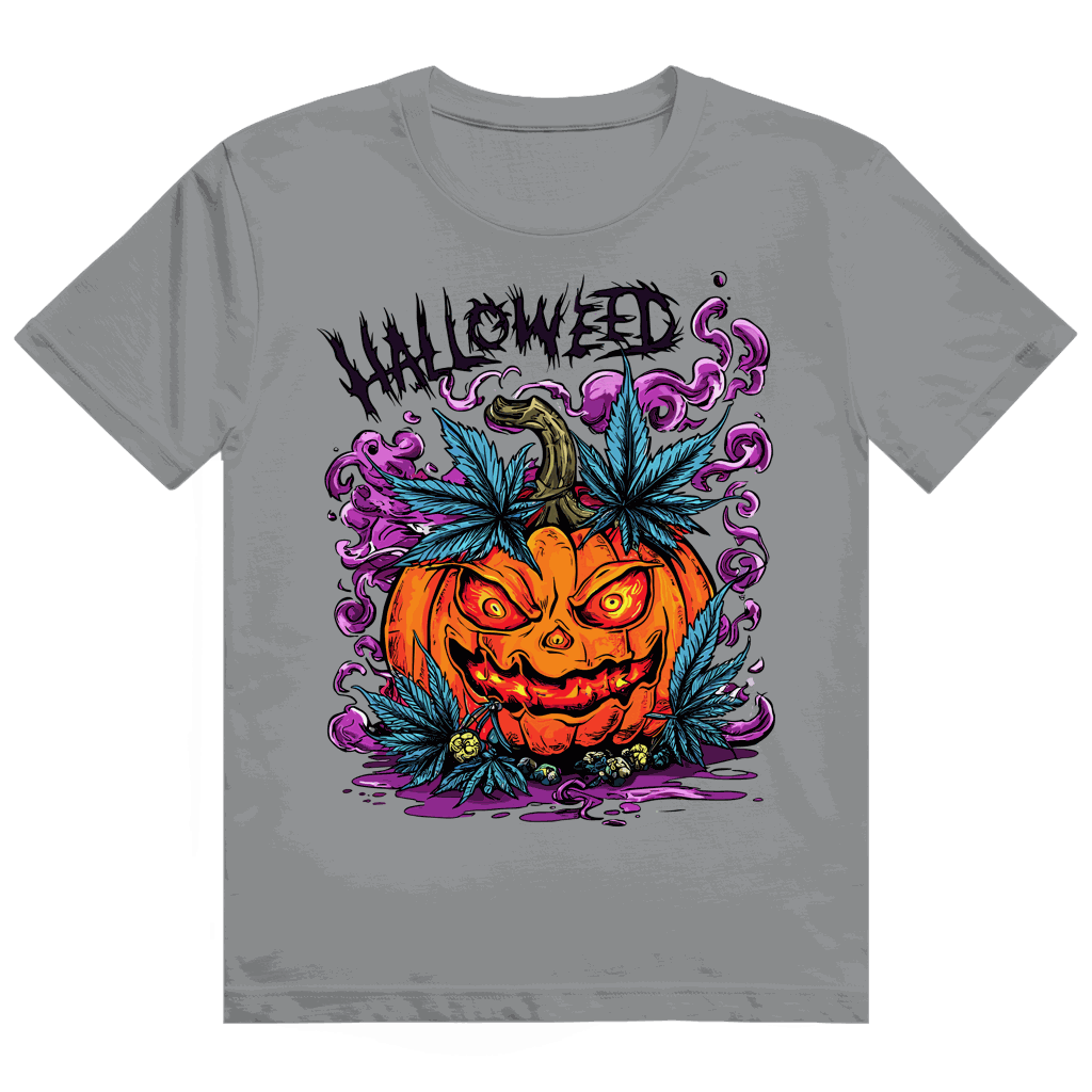 Heavy Cotton T-Shirt - Halloweed Pumpkin | Division420®
