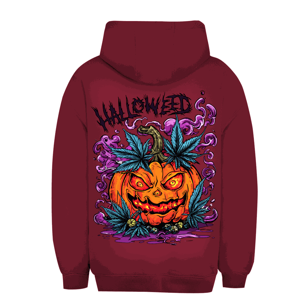 Unisex Oversize Hoodie - Halloweed Pumpkin | Division420®