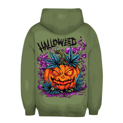 Unisex Oversize Hoodie - Halloweed Pumpkin | Division420®