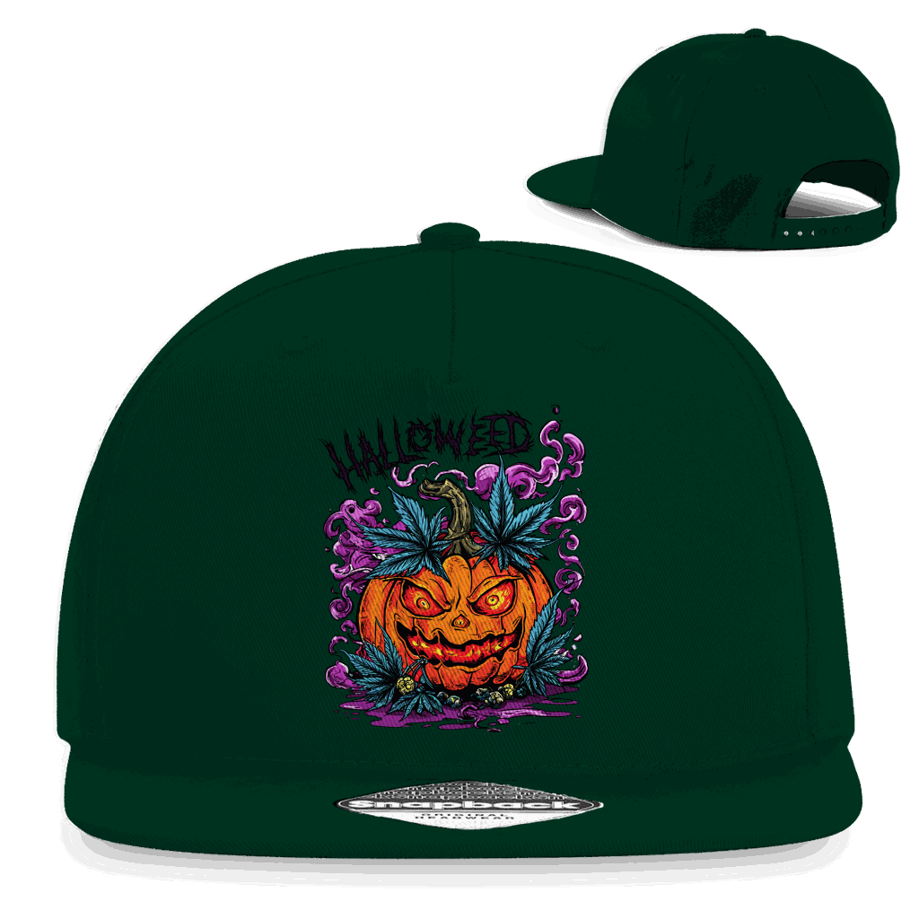 Snapback Rapper Cap - Halloweed Pumpkin | Division420®