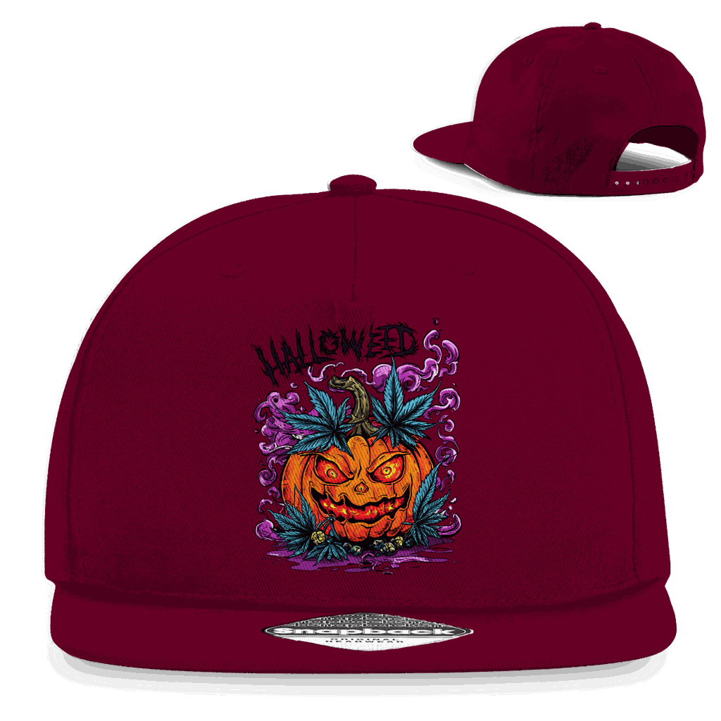 Snapback Rapper Cap - Halloweed Pumpkin | Division420®