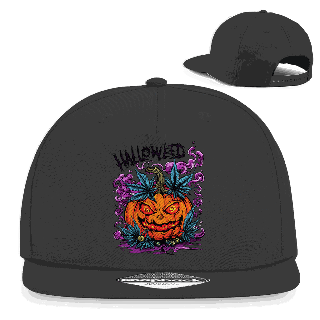 Snapback Rapper Cap - Halloweed Pumpkin | Division420®