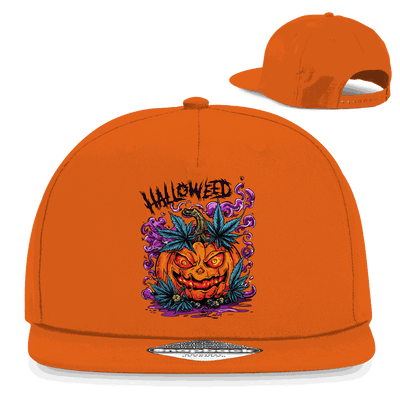 Snapback Rapper Cap - Halloweed Pumpkin | Division420®