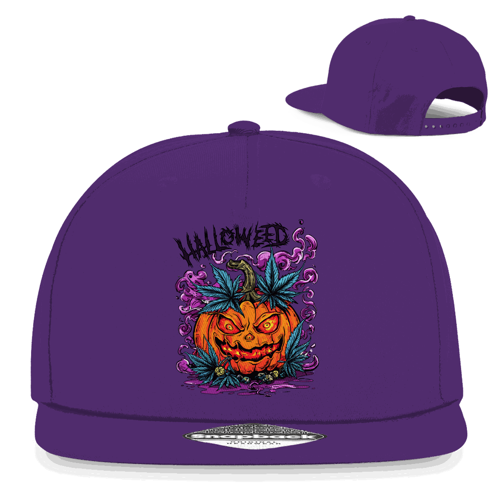 Snapback Rapper Cap - Halloweed Pumpkin | Division420®